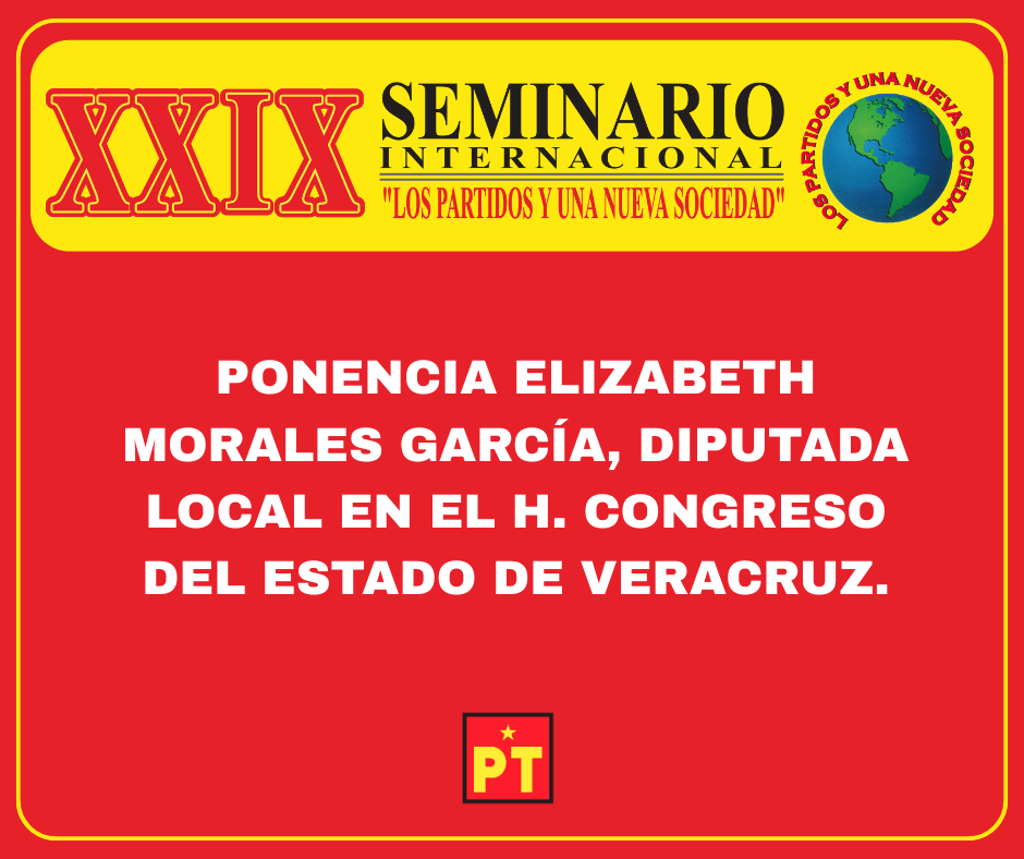 PONENCIA ELIZABETH MORALES GARCÍA, DIPUTADA LOCAL EN EL H. CONGRESO DEL ESTADO DE VERACRUZ.