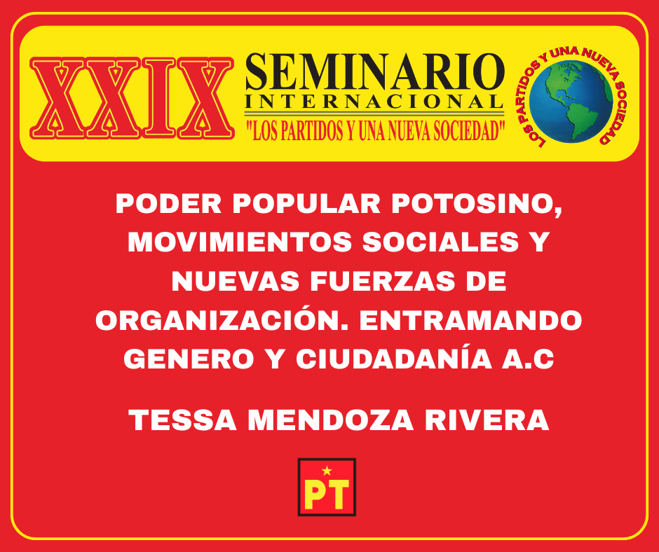 PODER POPULAR POTOSINO, MOVIMIENTOS SOCIALES Y NUEVAS FUERZAS DE ORGANIZACIÓN. ENTRAMANDO GENERO Y CIUDADANÍA A.C