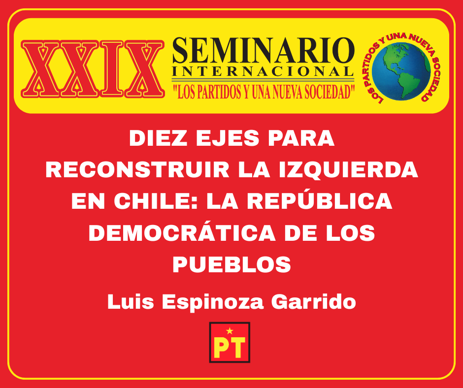 Diez ejes para reconstruir la izquierda en Chile: la República Democrática de los Pueblos
