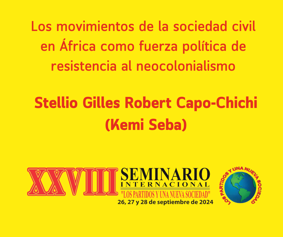 Los movimientos de la sociedad civil en África como fuerza política de resistencia al neocolonialismo