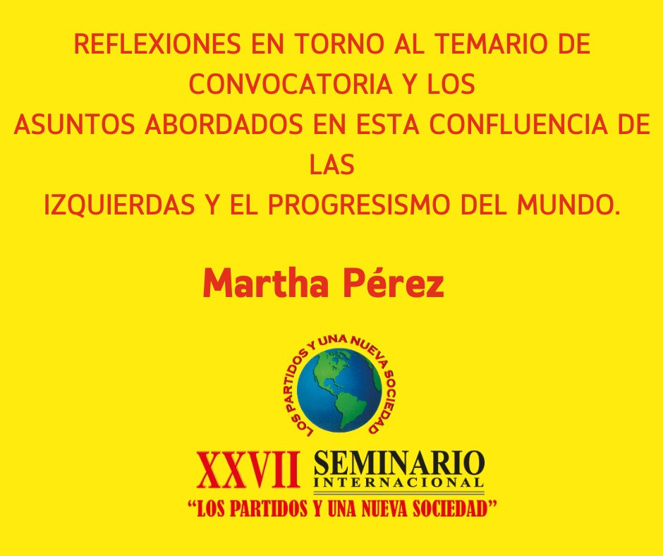 REFLEXIONES EN TORNO AL TEMARIO DE CONVOCATORIA Y LOS ASUNTOS ABORDADOS EN ESTA CONFLUENCIA