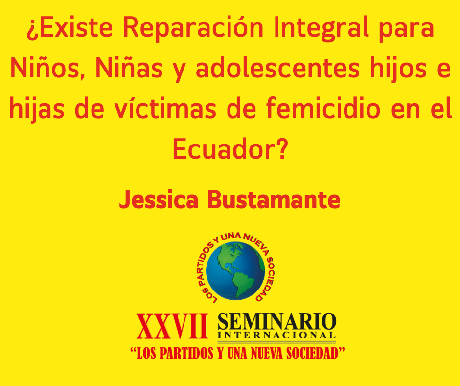 ¿Existe Reparación Integral para Niños, Niñas y adolescentes hijos e hijas de víctimas de femicidio