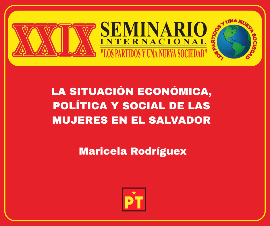LA SITUACIÓN ECONÓMICA, POLÍTICA Y SOCIAL DE LAS MUJERES EN EL SALVADOR
