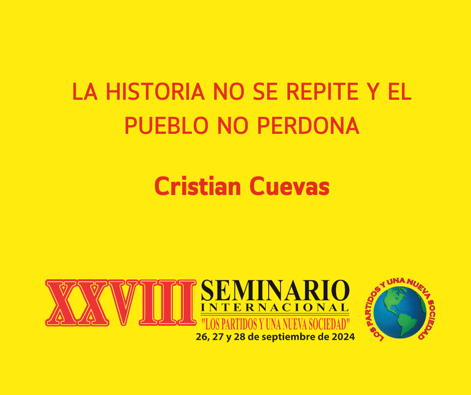 LA HISTORIA NO SE REPITE Y EL PUEBLO NO PERDONA