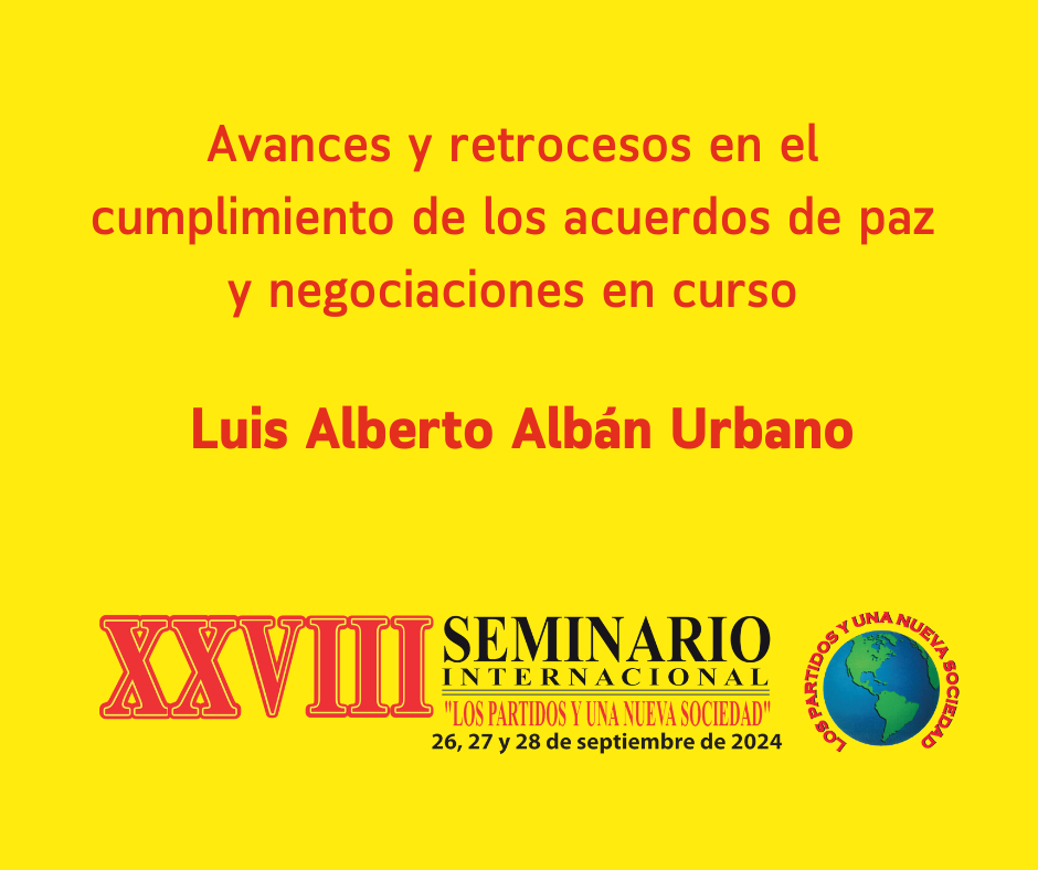 Colombia. Avances y retrocesos en el cumplimiento de los acuerdos de paz y negociaciones en curso.