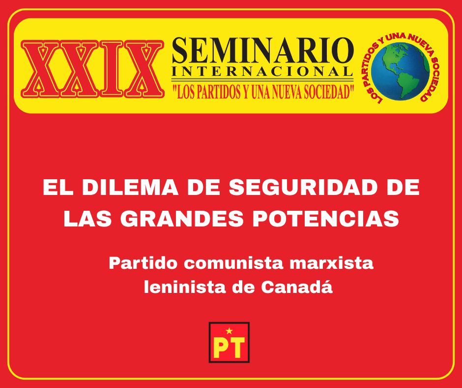 El dilema de seguridad delas grandes potencias