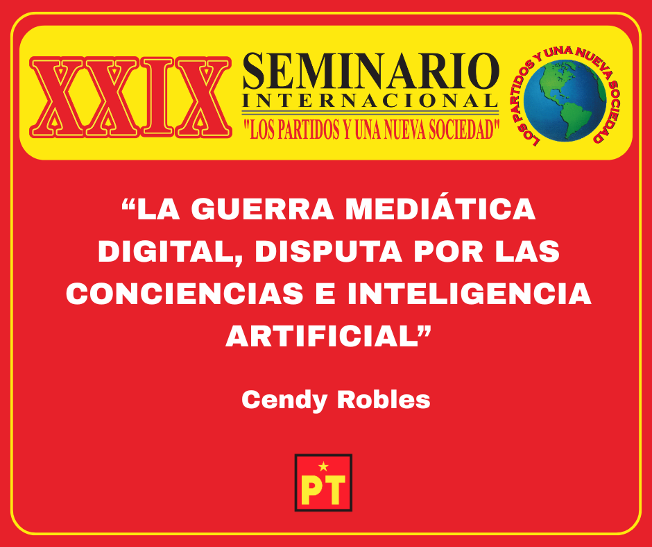 “La guerra mediática digital, disputa por las conciencias e Inteligencia Artificial”