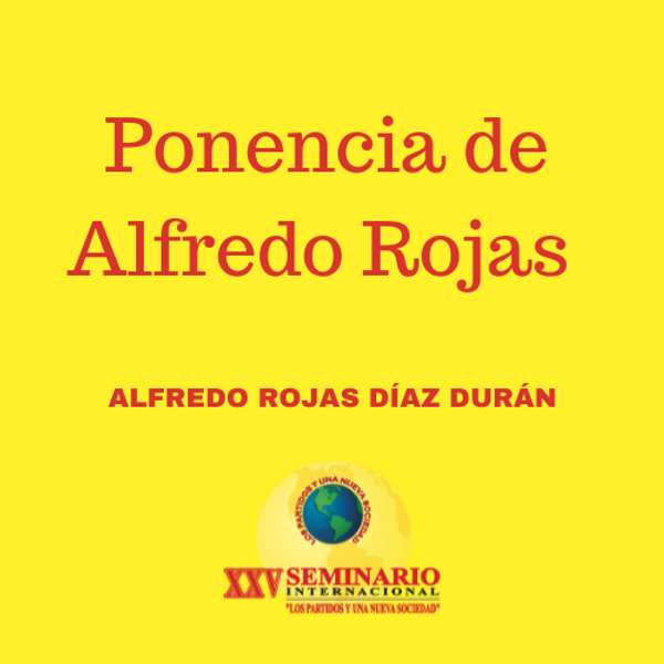 Ponencia de Alfredo Rojas