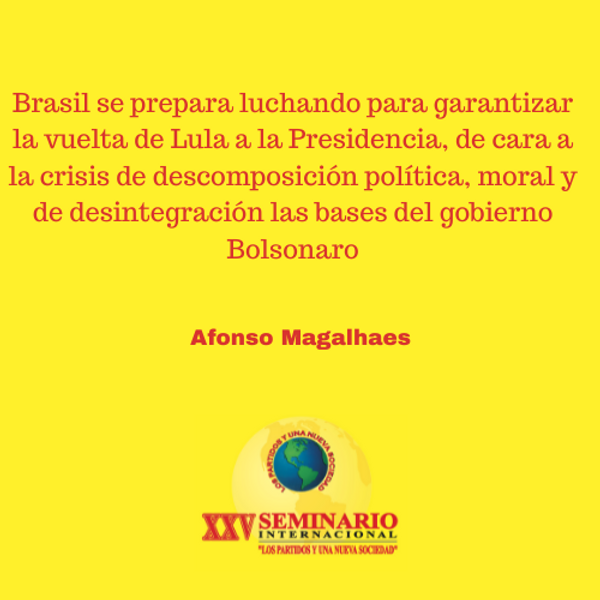 Brasil se prepara luchando para garantizar la vuelta de Lula a la Presidencia, de cara a la crisis..