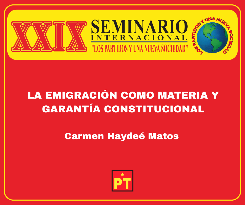 LA EMIGRACIÓN COMO MATERIA Y GARANTÍA CONSTITUCIONAL
