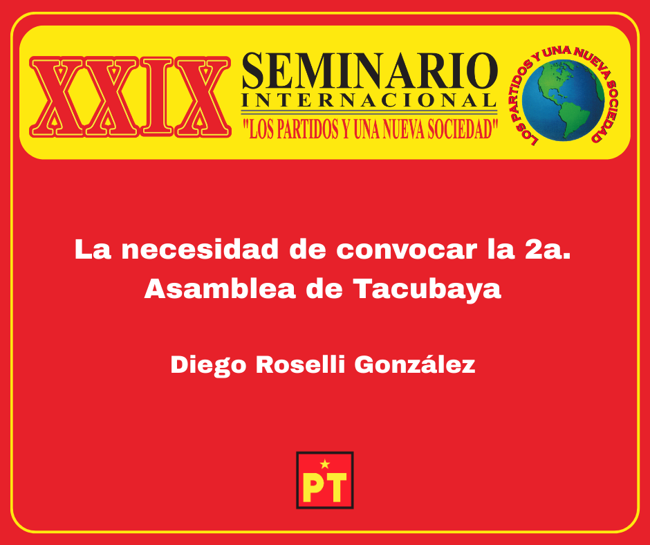 La necesidad de convocar la 2a. Asamblea de Tacubaya