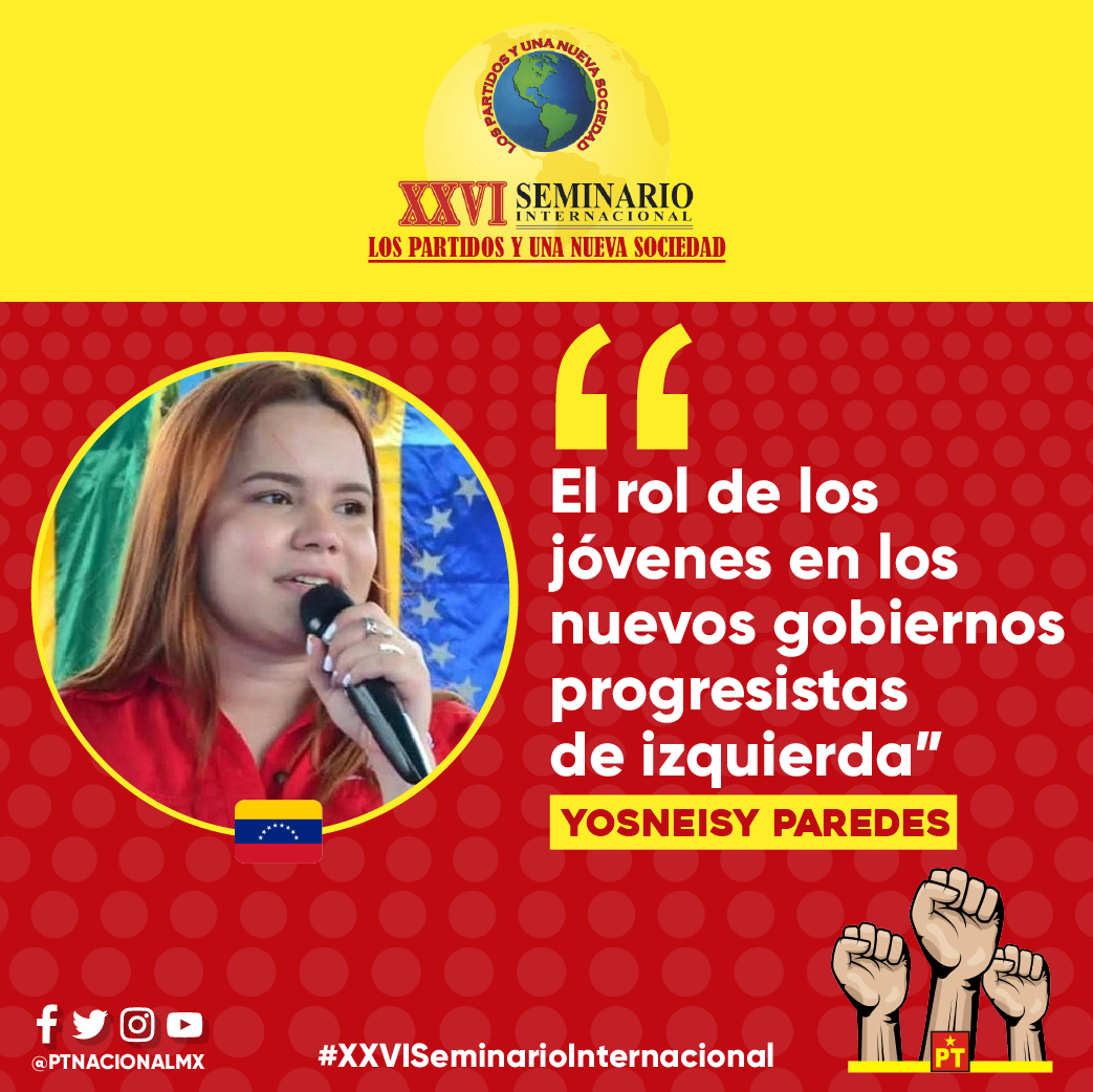 Ficha de ponente del conversatorio Jovenes Uniendo Fuerza II